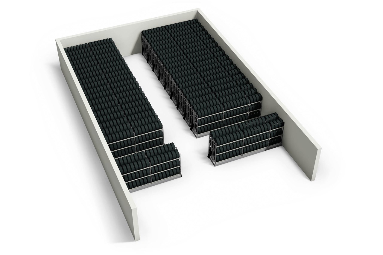 Dækreoler med mobile baser